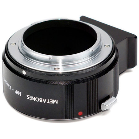 Metabones Nikon F Lens to Fujifilm X-Mount Camera T Adapter, Black Matte