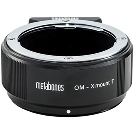 Metabones Olympus OM Lens to Fuji X-Mount Camera T Adapter, Black Matte