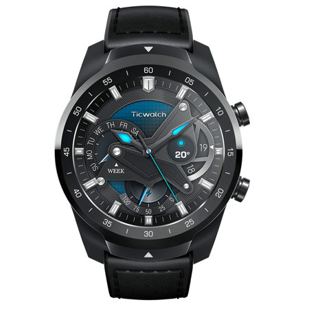 Mobvoi TicWatch Pro 2020 Smartwatch, Shadow Black
