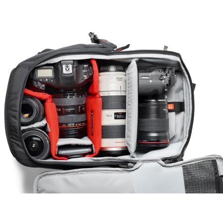 美品　Manfrotto MB PL-3N1-26 スリングバッグ Manfrotto Pro Light 3N1-26 Backpack with 3-Way Wear for DSLR/Camcorder