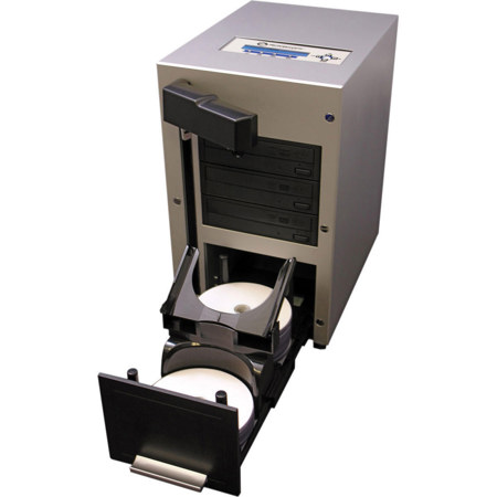 Microboards Technology QDL-3000 1 : 3 CD/DVD Autoloading Duplicator, 60 Disc Capacity, Standalone