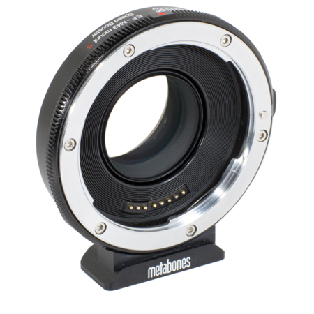 Metabones Canon EF Lens to Micro Four Thirds Speed Booster for OMD/GH4/BMPCC MFT Mount Cameras, S Version, Matte Black