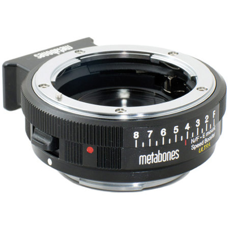 Metabones Nikon G to E Mount ULTRA Speed Booster, Matte Black