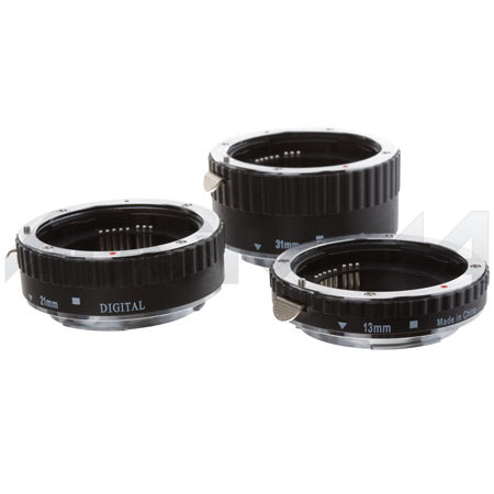 Pro Optic Auto Extension Tube Set for Canon EOS