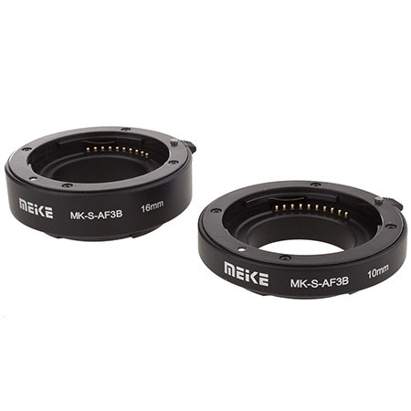 ProOptic Pro Optic Plastic Auto Extension Tube Set f/Sony Nex Mirrorless Cameras
