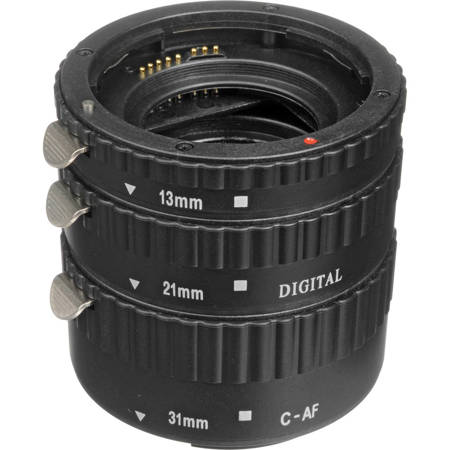 DLC Dot Line Auto Extension Tube Set for Canon EOS/Digital SLR