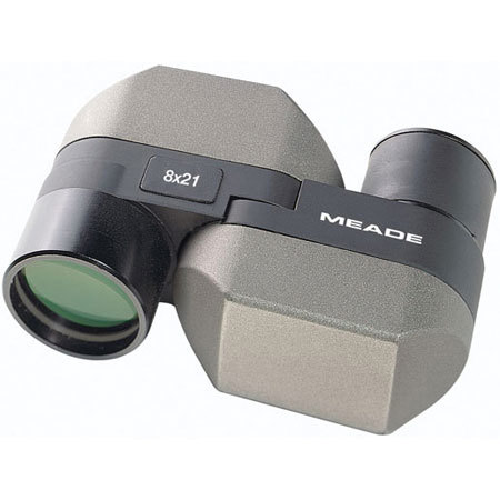 Meade 10 x 21mm Travel Series Porro Prism High Performance Monocular. #B120202