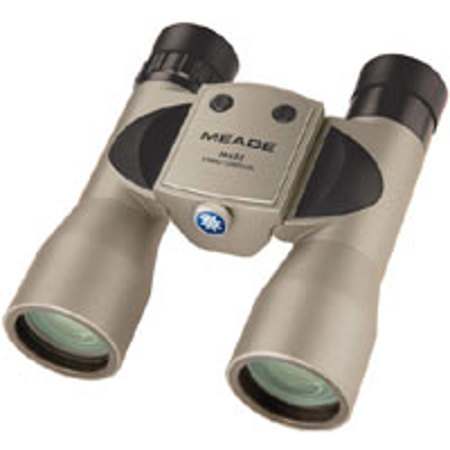 Meade 16x32 EasyView Series, Electronic Focusing Weather Resistant Roof Prism Binocular with 3.8 Degree Angle of View.