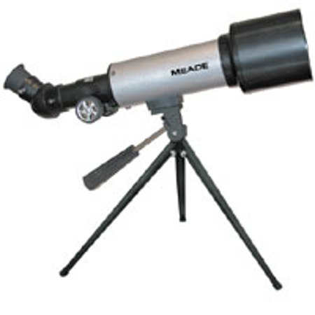 Meade 60AZ-T 60mm, 350mm f/5.8 Achromatic Spotting Scope with 2 Eyepieces, 2x Barlow Lens, Tabletop Tripod & Soft Case.