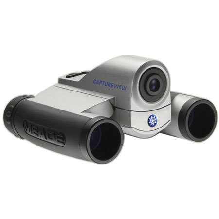 Meade 8x22 CaptureView Binoculars / Digital Camera, VGA Resolution with 16mb of SD-RAM, USB Interface.
