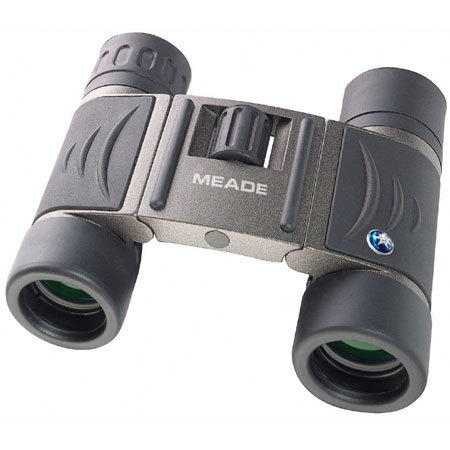 Meade 8x22 Travel Series, Weather Resistant Roof Prism Binocular with 7.5° Angle of View.