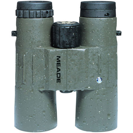 Meade 8x42mm Wilderness Series, Water Proof Roof Prism Binocular with 5.6 Degree Angle of View.