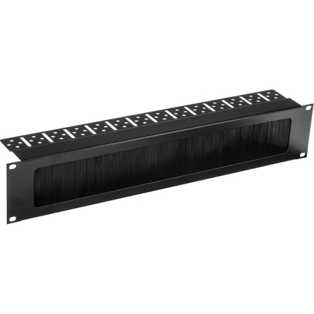 Middle Atlantic 2 Space (3 1/2") Brush Grommet Panel