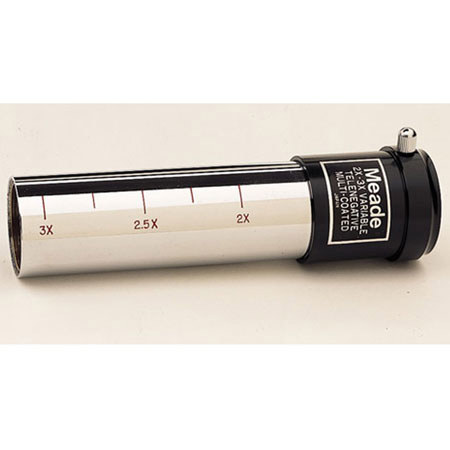 Meade 7274 #127 2x/3x Variable Barlow, 1.25in Mount