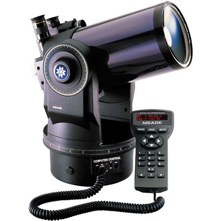 Meade ETX-125 AT 5" (f/15), 1900mm Focal Length Maksutov-Cassegrain Astro Telescope with Standard Coatings, Motorized Altazimuth Mount, Autostar Computerized Controller & Tripod