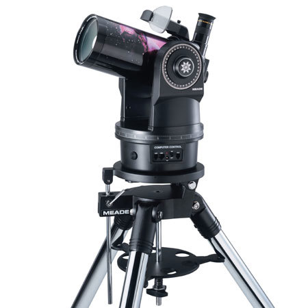 Meade ETX-90PE 3.5", f/13.8, 1250mm Premiere Edition Maksutov-Cassegrain Telescope with UHTC Coatings, Motorized Altazimuth Mount, Autostar Computerized Hand Controller & Tripod