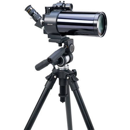 Meade ETX-90 1250mm f/13.8 Spotting Scope, with Standard Coatings & 8x21mm Erect-Image Viewfinder with 3 Super Plossl Eyepieces: 26, 15, 9.7mm.