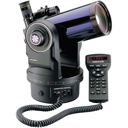 Meade ETX-90 1250mm f/13.8 Spotting Scope, with UHTC Coatings & 8x21mm Erect-Image Viewfinder with 3 Super Plossl Eyepieces: 26, 15, 9.7mm.