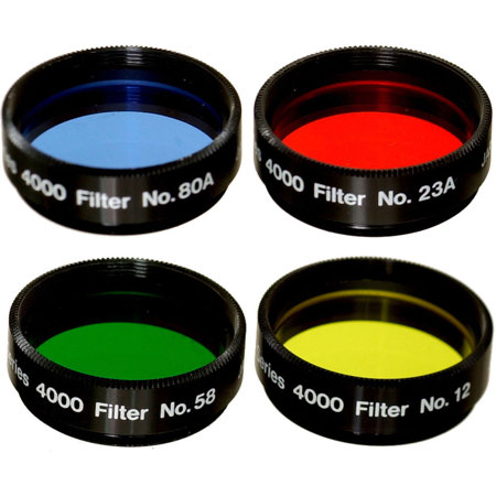 Meade Filter Set #1 1.25in with 12/23A/58/80A Filters