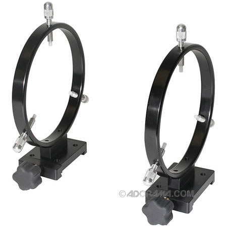 Meade 108mm Mounting Ring Set (2), Quick Adjust Bases
