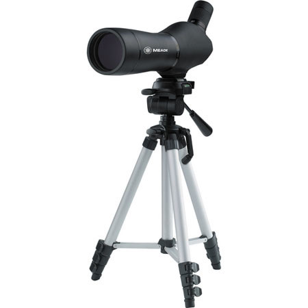 Meade 20-60x60 Fully Coated Angled Spotting Scope Kit w/Hard Molded Case/Tripod