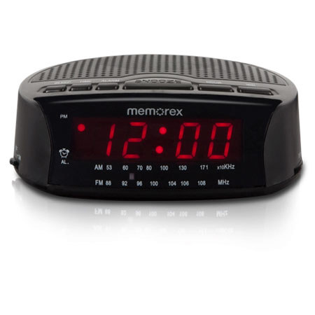 Memorex MC0509 AM/FM Clock Radio