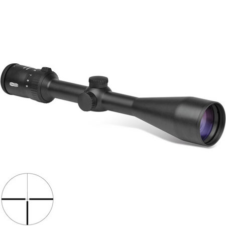 Meopta 3-9x50 MeoPro Riflescope, #4 Reticle, Hunting Turrets, 1" Center Tube