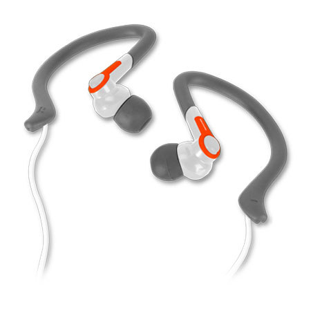 Memorex EC110 Sport Headphones, Orange