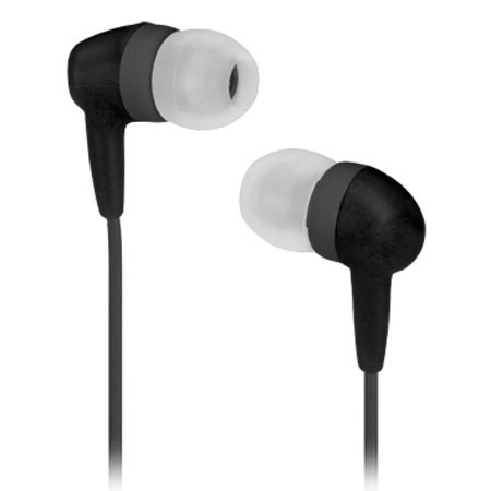 Memorex EB60 Softouch Earbuds, Black