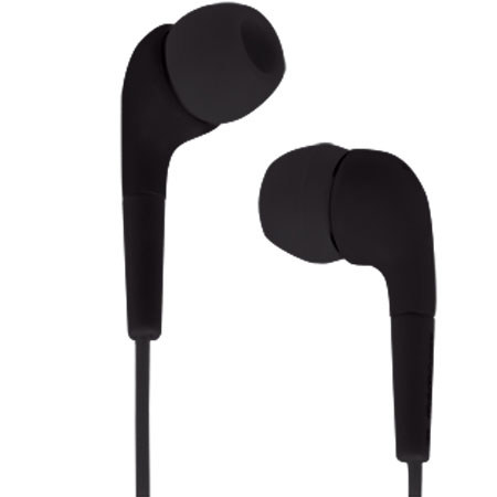 Memorex EB30 Lightweight Earbuds, Black