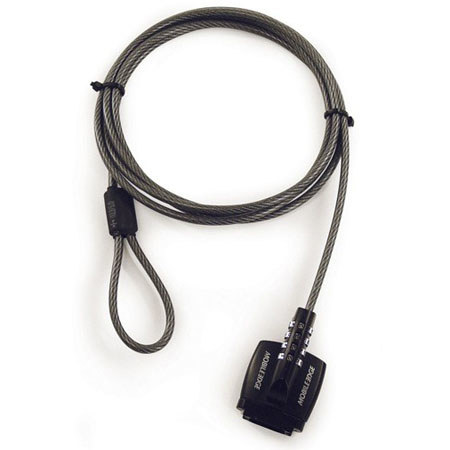 Mobile Edge SecuriCable Combination Lock - Black