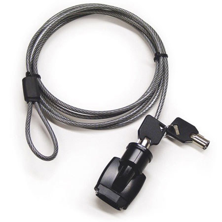 Mobile Edge SecuriCable Key Lock - Black