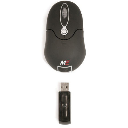 Mobile Edge Wireless Optical Mouse for Mac/Win, Black