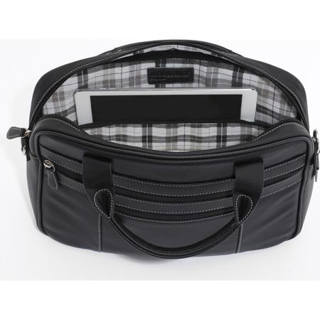 Mobile Edge Tech Briefcase for Up to 14.1" Widescreen Laptops and Tablets, Black