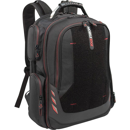 Mobile Edge Core Gaming Backpack with Self-Securing Closure Panel, 18", Black