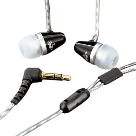 MEElectronics M2 Sound-Isolating In-Ear Headphones, Black
