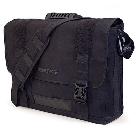 Mobile Edge Eco-Friendly Cotton Canvas Bag, Black
