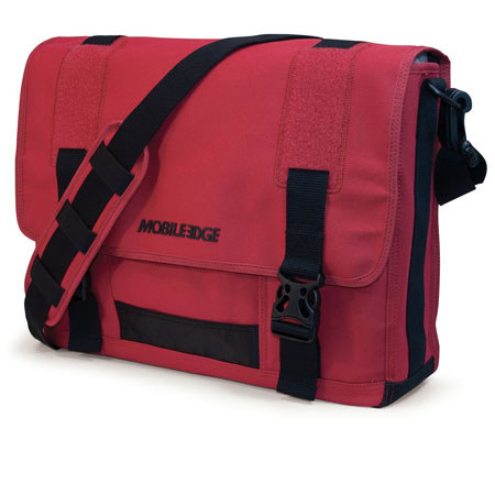 Mobile Edge Eco-Friendly Cotton Canvas Bag, Red
