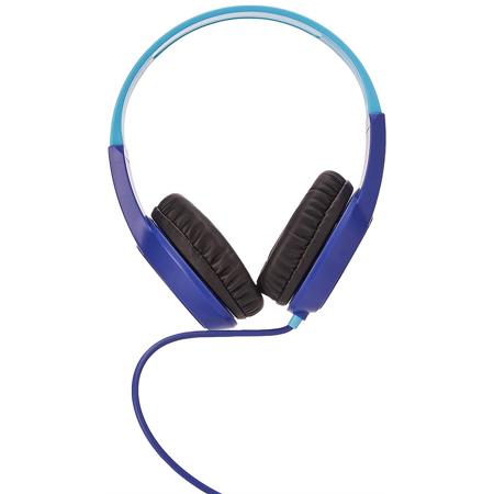 MEE audio KidJamz 3 Child Safe Headphones for Kids with Volume-Limiting, Blue