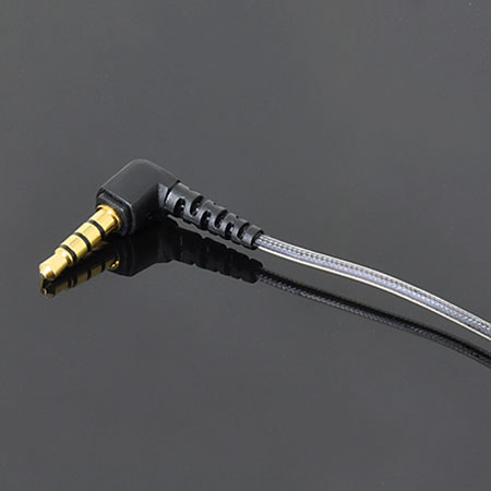 MEElectronics M9P In-Ear Headphones with Microphone, Black