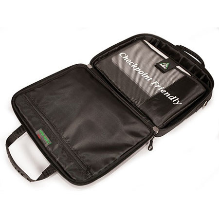 Mobile Edge Checkpoint Briefcase, 13in Netbooks, Black