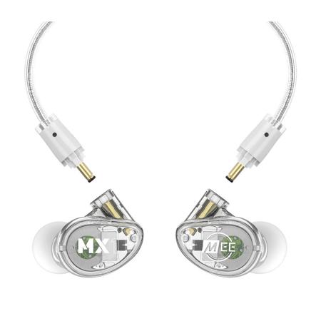 MEE audio MX1 PRO Dynamic Single-Driver Modular In-Ear Monitors, Clear