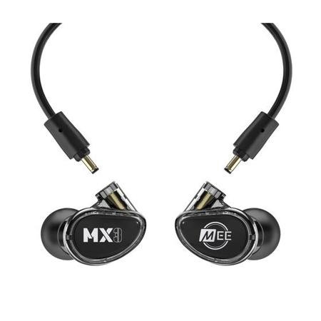 MEE audio MX3 PRO Hybrid Triple-Driver Modular In-Ear Monitors, Smoke