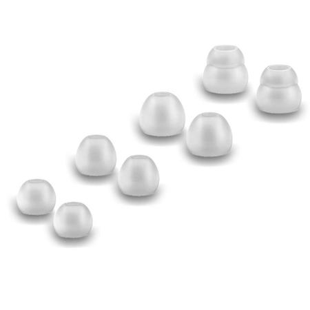 MEE audio Eartip Combo Set for M7 PRO In-Ear Monitors, Clear (4 Pairs)