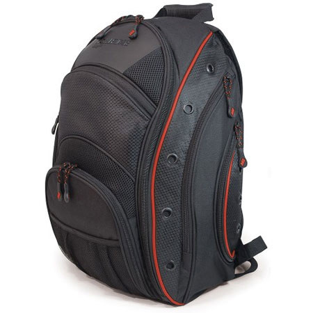 Mobile Edge EVO Ballistic Nylon 16" Laptop Backpack - Black with Red Trim