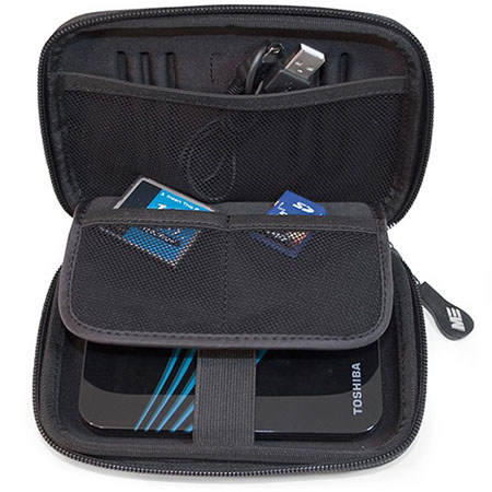 Mobile Edge Portable Hard Drive Case - Black