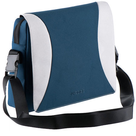 M-Edge Nylon Journey Bag for Apple iPad - Navy / Grey