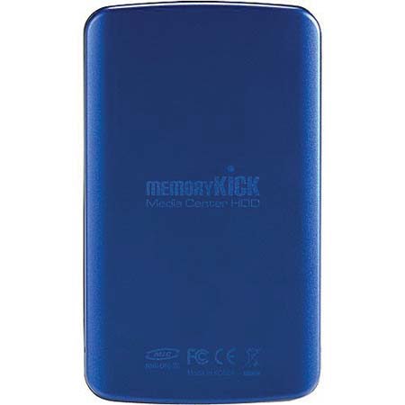 MemoryKick Mediacenter HDD Portable Multimedia, Blue
