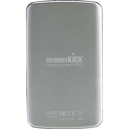 MemoryKick 30GB Mediacenter Portable Multimedia, Silver