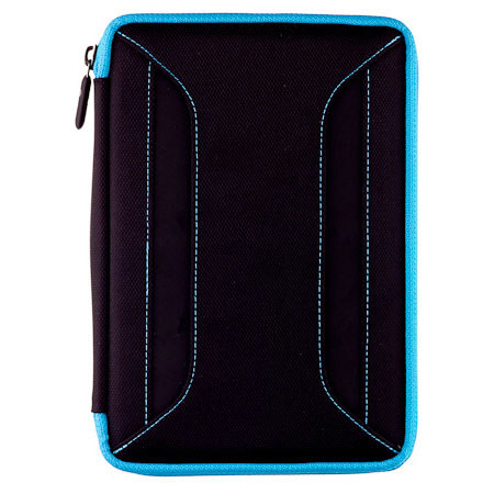 M-Edge Latitude Case for iPad Mini, Black with Teal